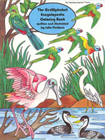 The BirdAlphabet Encyclopedia Coloring Book