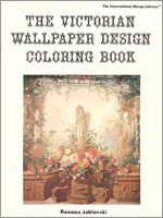 The Victorian Wallpaper Design Coloring Book